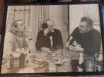 cadre photo Brel Ferre Brassens, Audio, Tv en Foto, Fotografie | Fotolijsten, Ophalen, Refurbished