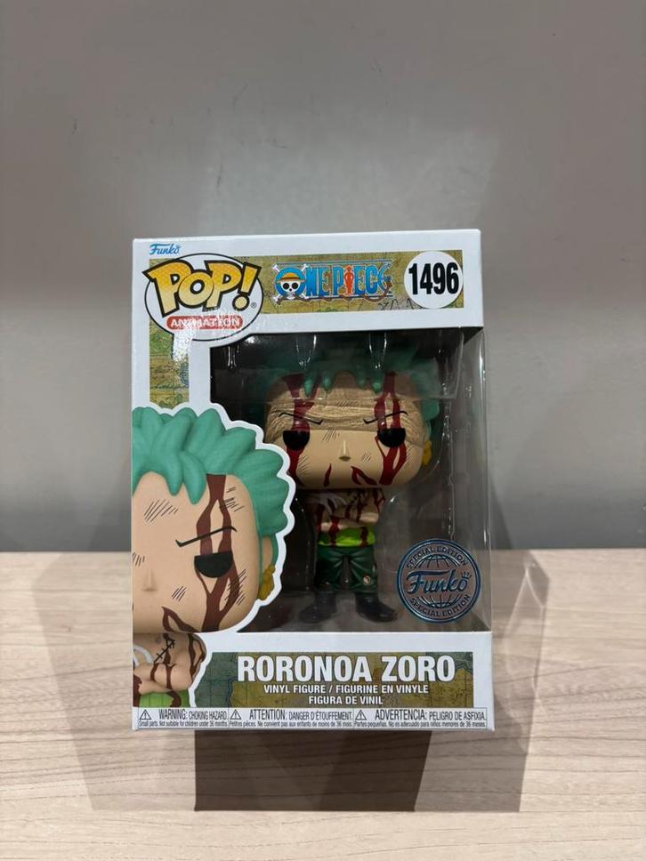 Roronoa Zoro #1496  (nothing happend) Funko Pop! One Piece, Verzamelen, Poppetjes en Figuurtjes, Zo goed als nieuw, Ophalen of Verzenden