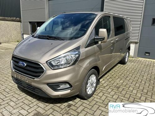 Ford Transit Custom 2.0TDCI L2 H1 DUBCABINE/2X SCHUIFDEUR/17, Auto's, Bestelwagens en Lichte vracht, Bedrijf, Te koop, ABS, Achteruitrijcamera