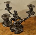 Prachtige WISKEMANN Kandelaar Louis XV ( met 3 armen ), Enlèvement ou Envoi, Autres matériaux