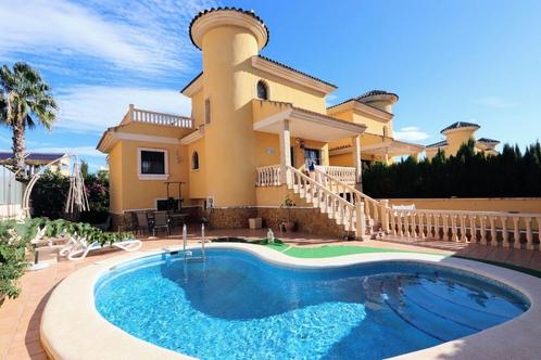 Mediterrane vrijstaande villa/ garage en zwembad Villamartín, Immo, Buitenland, Spanje, Woonhuis, Overige