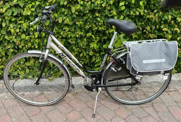 Alu damesfiets minerva multi cross colorado, shimano 7 versn, Fietsen en Brommers, Fietsen | Dames | Damesfietsen, Versnellingen