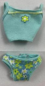 Barbie Rain or Sun kleding Bikini pop 29179 vintage 2001, Verzamelen, Poppen, Verzenden, Zo goed als nieuw, Pop