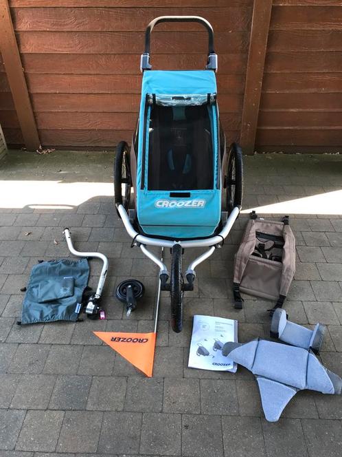 Croozer kid plus for 1 fietskar VERING hangmatje verkleiner, Fietsen en Brommers, Fietsaccessoires | Aanhangwagens en Karren, Zo goed als nieuw