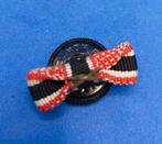 Ruban à boutonnière EK allemand WW2 avec épées, Collections, Enlèvement ou Envoi, Armée de terre, Emblème ou Badge