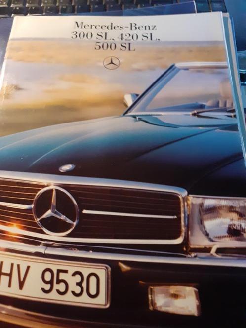 Mercedes Benz folders / brochures, Livres, Autos | Brochures & Magazines, Comme neuf, Mercedes, Envoi