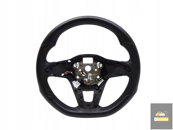 5H0419089FN, VW Golf VIII GTI R 2020+ lederen stuur zwart ga, Auto-onderdelen, Overige Auto-onderdelen, Volkswagen, Gebruikt