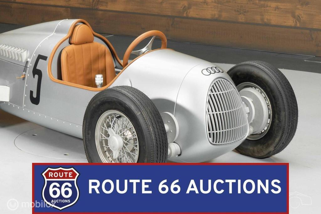 Audi Auto Union Pedalcar | 2008 | Route 66 Auctions, Auto's, Gebruikt, Overige modellen, Zwart, Bedrijf