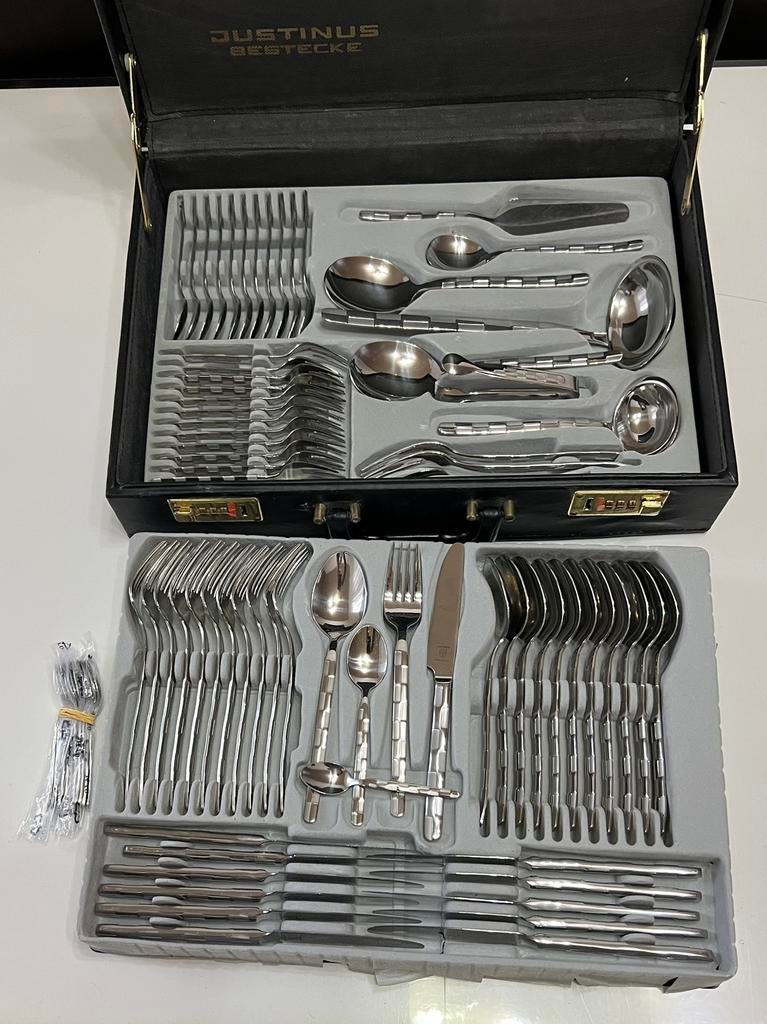 Nieuw bestek Justinus 12personen, Enlèvement, Comme neuf