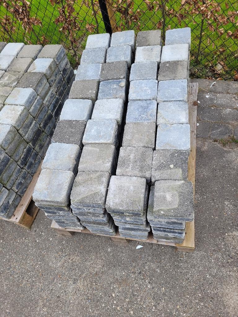 Betonklinkers, Jardin & Terrasse, Pavé & Dalles, Béton, Enlèvement, Utilisé, Briques
