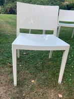6 kunststof eetkamer stoelen Lizz by Kartell, Ophalen, Gebruikt, Kunststof, Stapelbaar