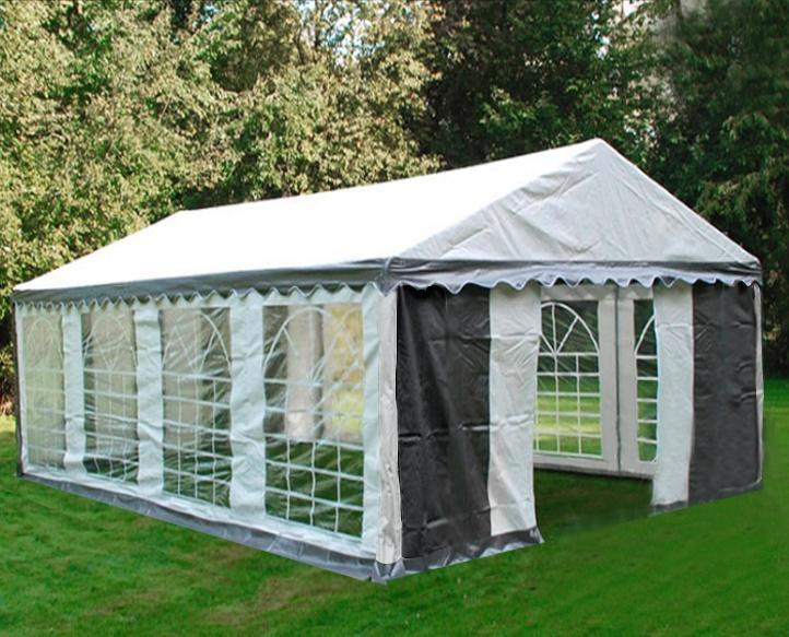 Grote profi PVC partytent 5x8 met dubbel dakframe. Nieuw, Tuin en Terras, Partytenten, Nieuw, Partytent, 2 meter of meer, 8 meter of meer
