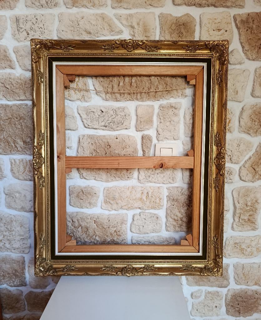 Barok frame van verguld hout, Antiek en Kunst, Ophalen