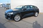 Audi Q3 1.5 TFSI Sportback, Auto's, Voorwielaandrijving, 4 cilinders, Zwart, Leder