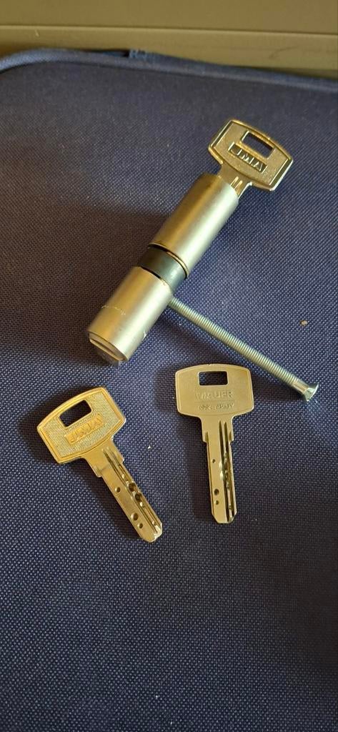 Cylindre serrure Barrilet Mauer 70 cm (35 - 35), Bricolage & Construction, Enlèvement, Comme neuf, Coulisse ou Verrou