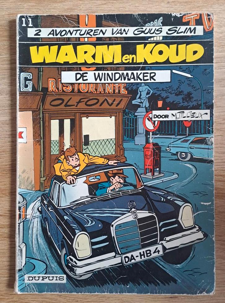 11 - Guus Slim - Warm en Koud + De Windmaker, Livres, BD, Utilisé, Une BD, Enlèvement ou Envoi