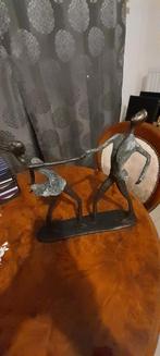 Belle sculpture couple dansant 38 cm de haut en régule, neuf, Enlèvement ou Envoi