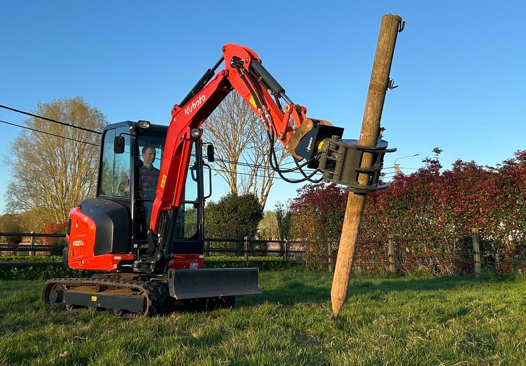 Verwijderen van oude omheining