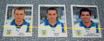 Panini Football 2001/Beveren/3 autocollants, Enlèvement ou Envoi, Comme neuf, Affiche, Image ou Autocollant