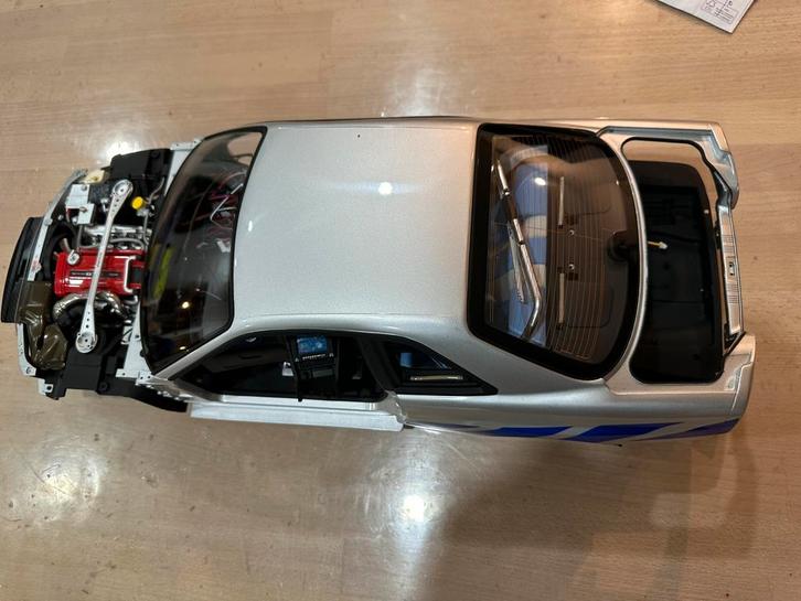 Nissan Skyline Altaya 1/8 van 1 tot 78 nummers, Hobby en Vrije tijd, Modelauto's | 1:5 tot 1:12, Zo goed als nieuw, Auto, Ophalen of Verzenden