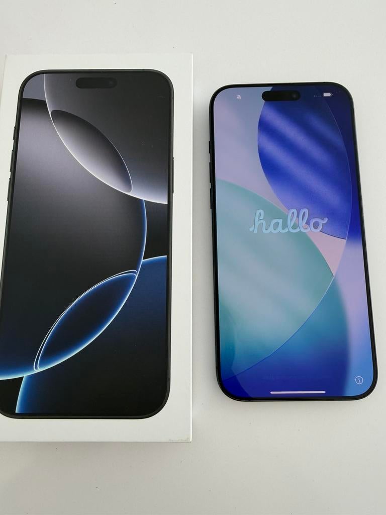 Iphone 16 pro max 256 GB, Télécoms, Téléphonie mobile | Apple iPhone, 256 GB, IPhone 16, Enlèvement, Sans abonnement