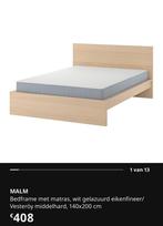 Malm bed ikea 140 x 200, Huis en Inrichting, Slaapkamer | Bedden, Ophalen, Zo goed als nieuw, 140 cm