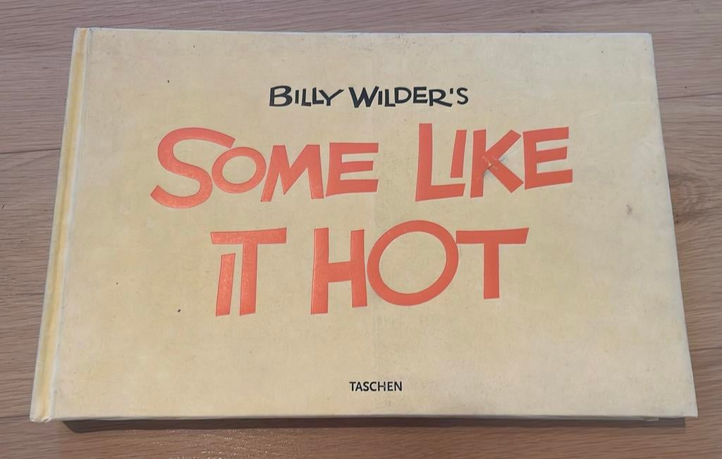 Some like it hot - auteur Billy Wilder’s - Taschen, Boeken, Film, Tv en Media, Ophalen, Zo goed als nieuw