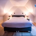 Boxspring tekoop, Ophalen, Zwart, Zo goed als nieuw, Twijfelaar