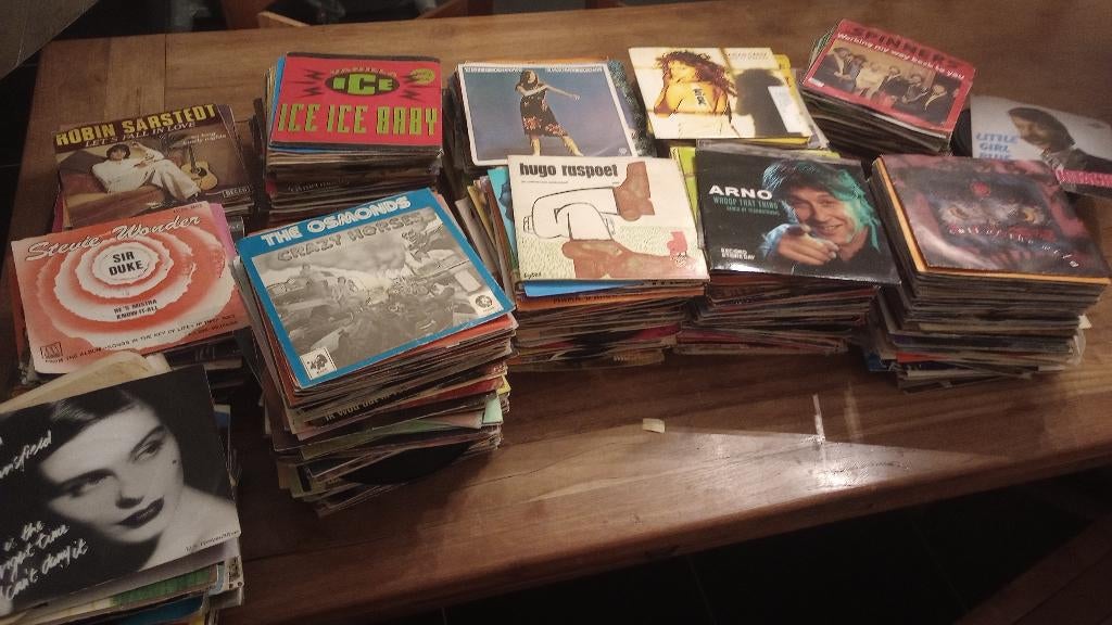 Vele honderden 45-t singles aan spotprijs, gratis verzending, Single, 1970 - 1979, Utilisé, Pop