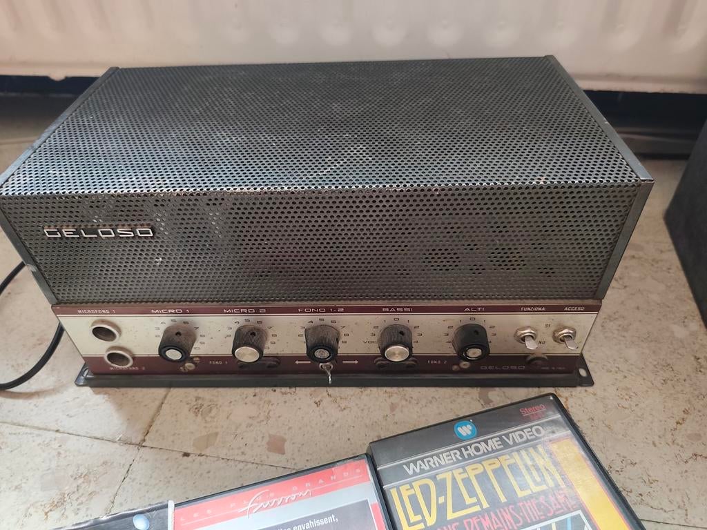 Amplificateur geloso a lampe g1/1020