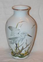 Franklin Mint - Grote vaas porselein Basil, Ophalen of Verzenden