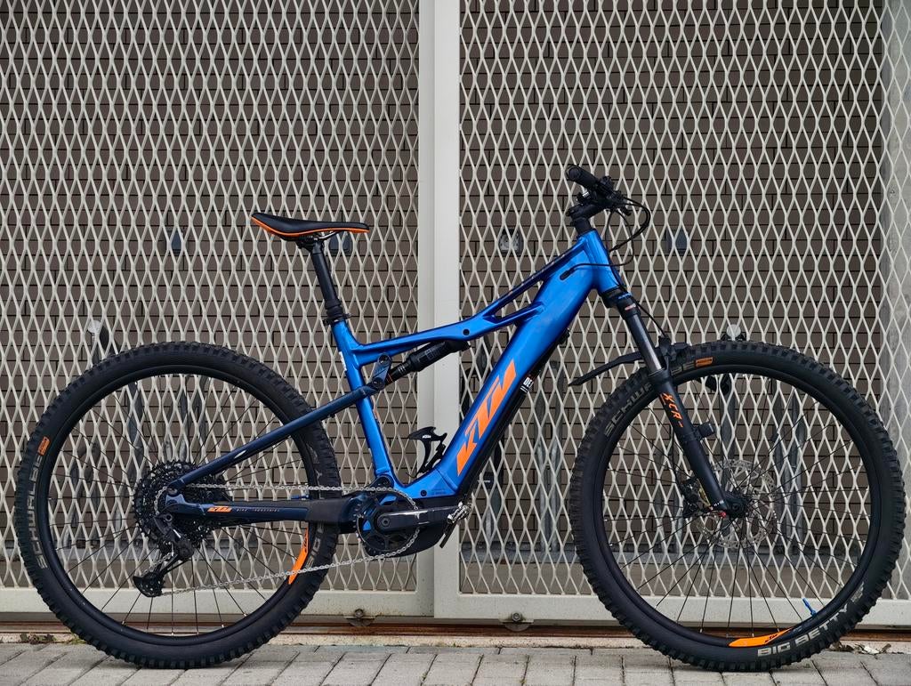 Vélo électrique Full suspension Bosch performance Line cx, Zo goed als nieuw, 50 km per accu of meer, 55 tot 59 cm, Ophalen