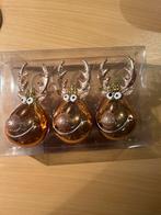 Kerstballen Rendier - 30 stuks - kleur brons, Ophalen, Nieuw