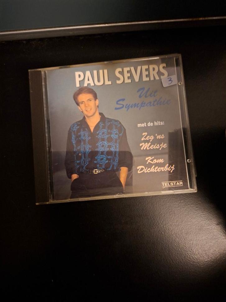 cd - paul severs - uit sympathie, CD & DVD, CD | Néerlandophone, Comme neuf, Pop, Enlèvement ou Envoi