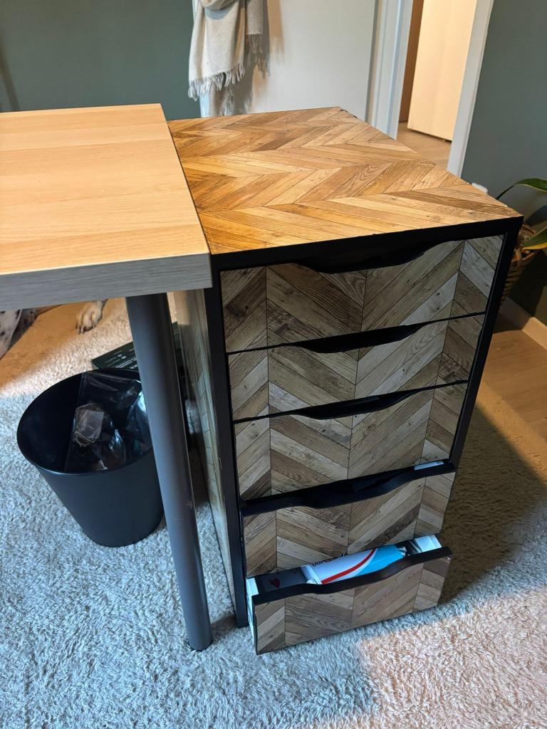 Commode, Maison & Meubles, Armoires | Commodes, 5 tiroirs ou plus, Moins de 100 cm, Enlèvement, Utilisé