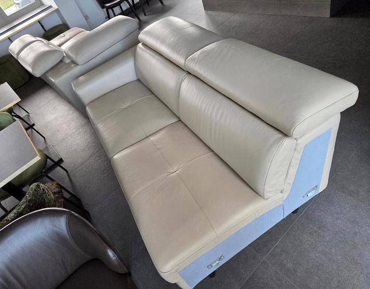 Canapé d'angle MADISON - Fauteuil d'angle - beige, Maison & Meubles, Canapés | Coins salons complets, Comme neuf, Cuir, Enlèvement