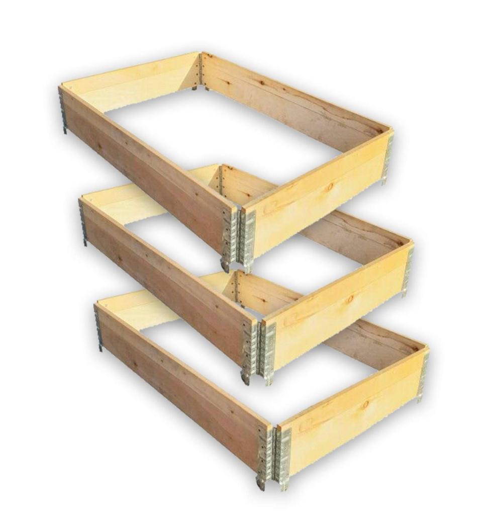 Rehausses pour Europalettes, Moins de 200 cm, Pin, Comme neuf, Palette