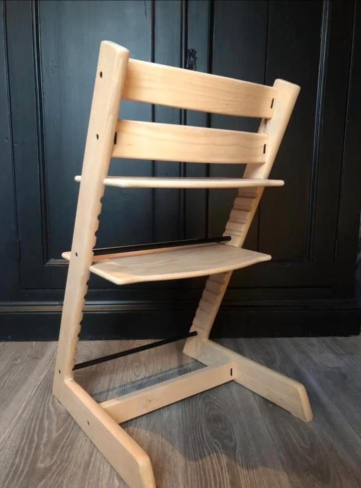 Stokke tripp trapp kinderstoel naturel, Kinderen en Baby's, Kinderstoelen, Ophalen
