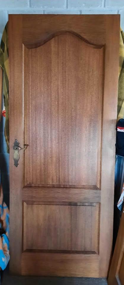 binnendeuren, Meranti 5 stuks, Doe-het-zelf en Bouw, Deuren en Vliegenramen, Zo goed als nieuw, Binnendeur, Hout, Ophalen