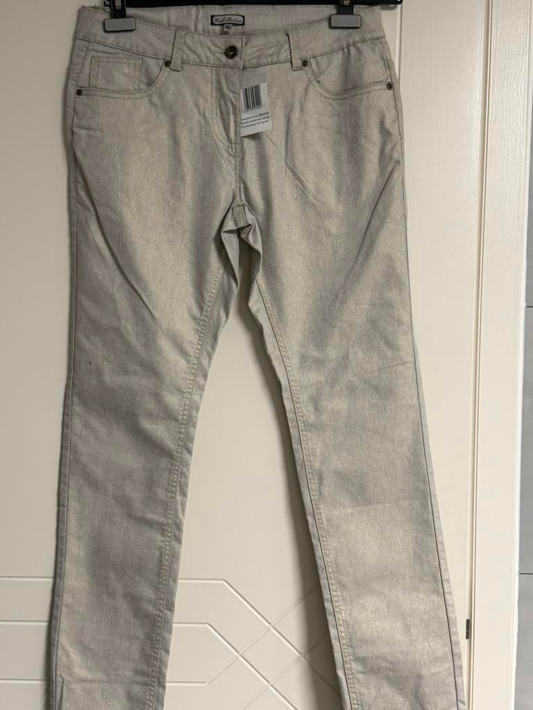 Nieuwe dames jeansbroek (40), Kleding | Dames, Spijkerbroeken en Jeans, Ophalen, Nieuw, Grijs, W30 - W32 (confectie 38/40)
