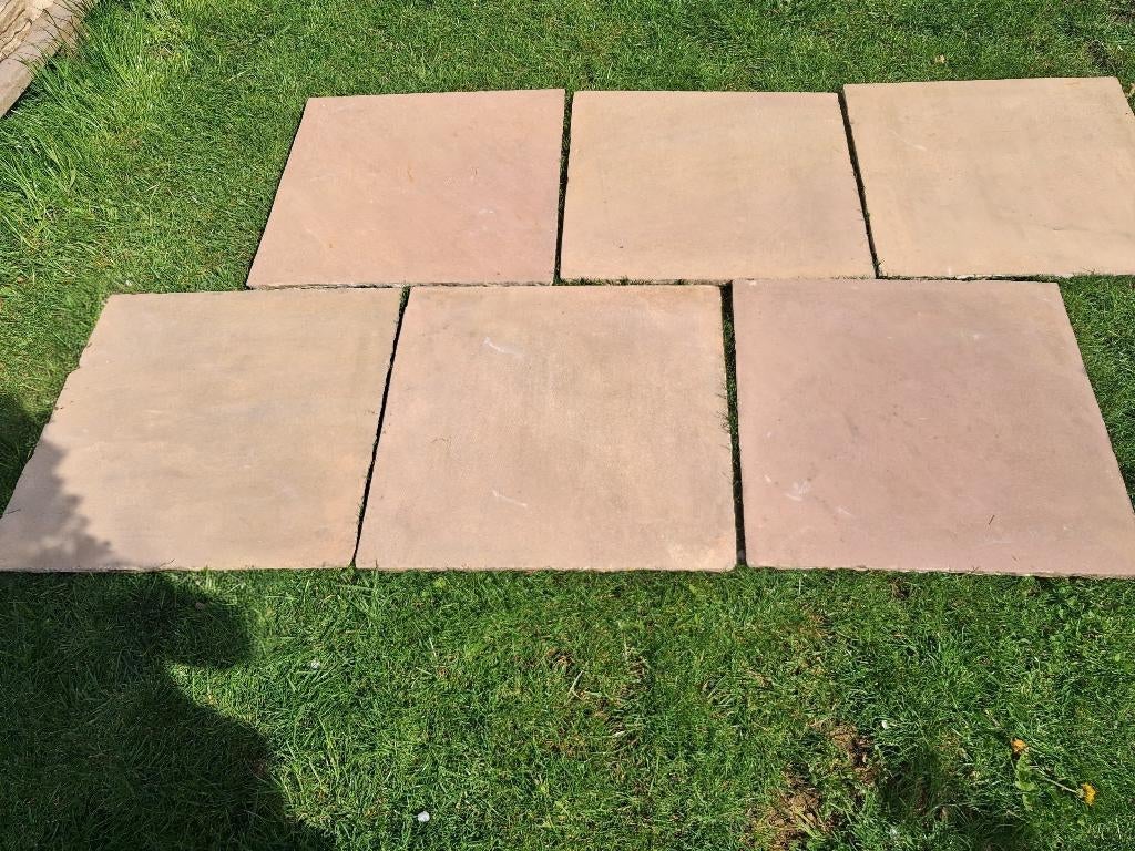 Terrastegels, Ophalen, Natuursteen, 10 m² of meer, Terrastegels