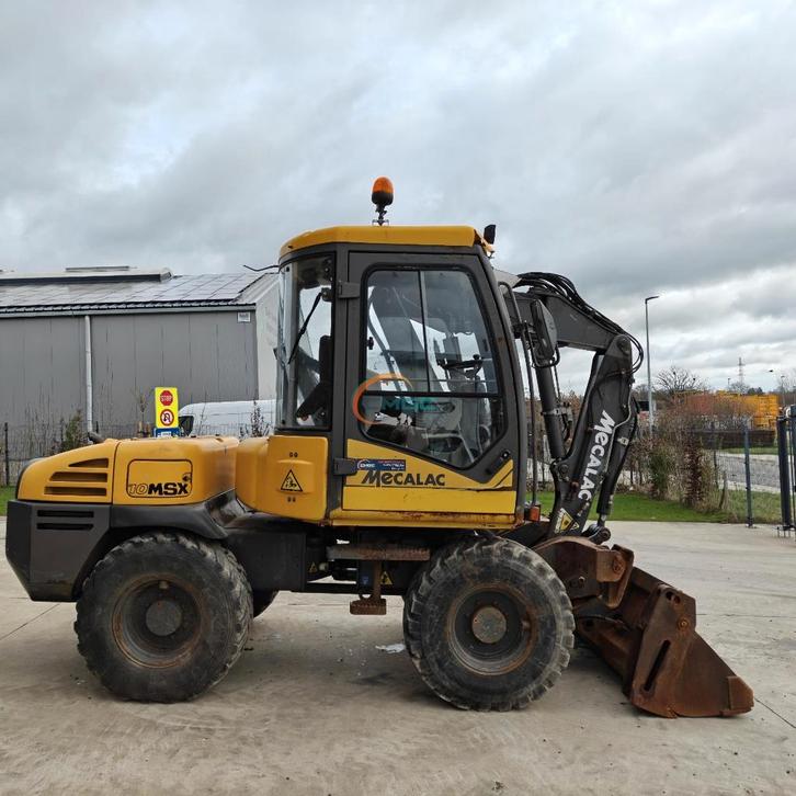 Pelle Mecalax 10MSX - 2011 - 2110h - 7,8T - 5bacs - PE1043, CD & DVD, CD | Hip-hop & Rap, Enlèvement