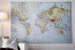 Ikea wereldkaart - groot formaar, Antiek en Kunst, Kunst | Schilderijen | Abstract, Ophalen