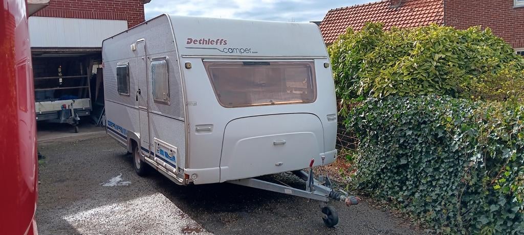 Detleffs 490tk, Caravanes & Camping, Caravanes, Jusqu'à 5, 4 à 5 mètres, Particulier, Roue de secours