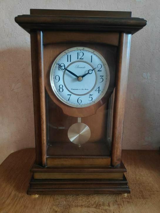 Pendelklok, Pevanda Westminster & Ave Maria, Antiek en Kunst, Antiek | Klokken, Ophalen