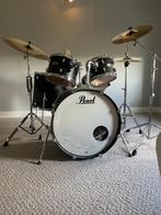 Drumstel - Dimavery Pearl Cascade Maple + Bekkens + Access., Musique & Instruments, Batteries & Percussions, Enlèvement, Utilisé