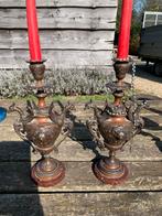 Oude kandelaars uit klooster, Antiek en Kunst, Ophalen