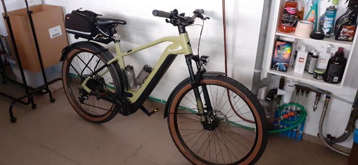 Cube E  mountain bike L met opties, Vélos & Vélomoteurs, Vélos électriques, Comme neuf, Cube, 55 à 59 cm, 50 km par batterie ou plus