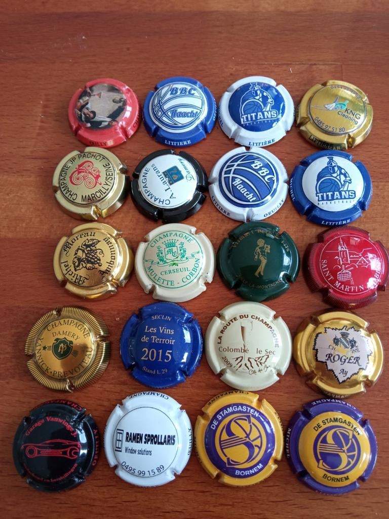 Champagne capsules lot 63, Verzamelen, Complete verzamelingen en Collecties, Ophalen of Verzenden