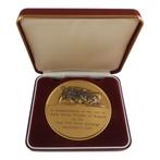 Penning NY Stock Exchange HRH Prince Philippe of Belgium, Verzamelen, Ophalen of Verzenden, Overige soorten, Lintje, Medaille of Wings